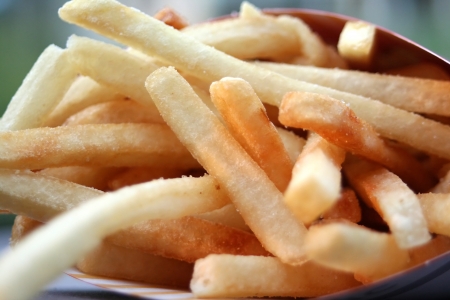 French Fries Closeupの写真素材