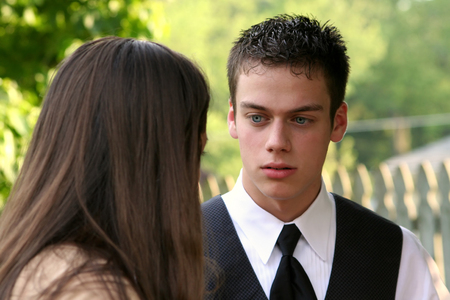 Prom Boy And Date\'s Mother 2の写真素材