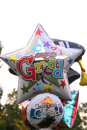 Graduation Balloonsの写真素材