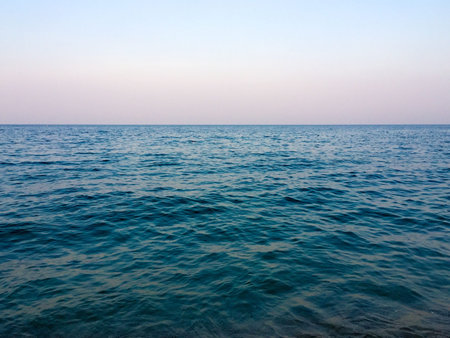 Cleared sky and sea background - Huahin, Thailand