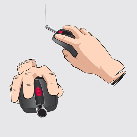 mause shot gameのイラスト素材