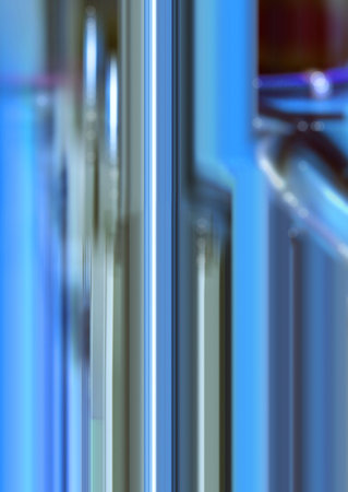 technological blurred process figure of abstract progress backgroundの写真素材