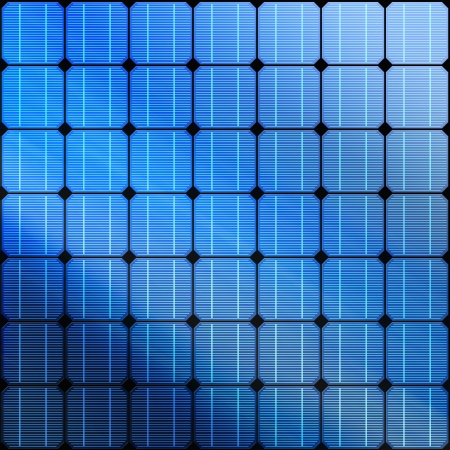 Renewable, alternative solar energy, sun-power plant の写真素材