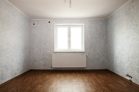 empty room in which repair is completed for rent or saleの写真素材