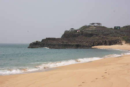 beach sceneの写真素材