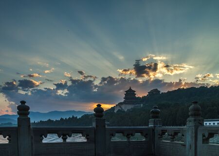 Summer palace in Beijingのeditorial素材