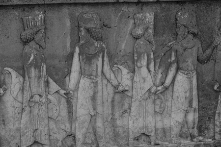 Pesepolis, world  heritage archeological site, Persia, Iranのeditorial素材