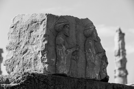 Pesepolis, world  heritage archeological site, Persia, Iranのeditorial素材