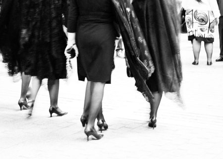 2009  April, Seville, Spain. Feria de Aprila  Spainの写真素材