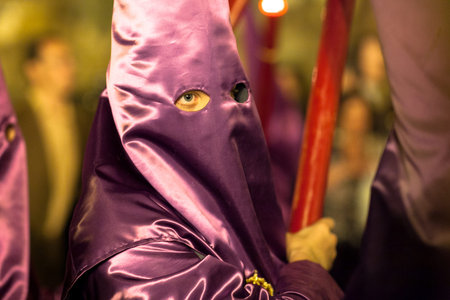 Masked procession for Easter