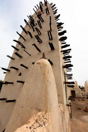The grand Mosque in  Bobo-Dioulasso Burkina Fasoの写真素材