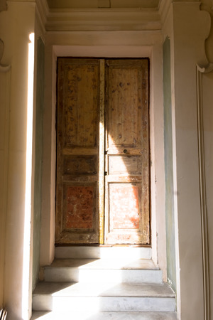 the Palazzo dello Spagnolo is a Rococo or late-Baroque-style palace in central Naplesのeditorial素材