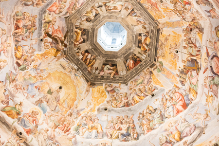 Basilica di Santa Croce (Basilica of the Holy Cross) in Florence cityのeditorial素材