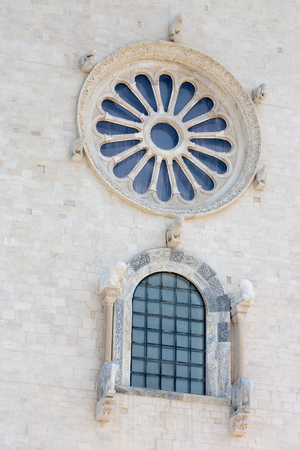 The cathedral in Trani,  Puglia region, Suthern Italyの写真素材