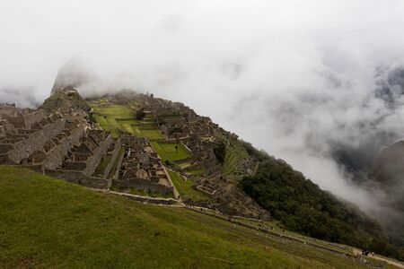 Machu Picchu (Peru), a UNESCO World Heritage Siteの写真素材