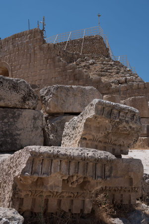 Jerash (Gerasa), ancient roman capital and largest city of Jerash Governorate, Jordan,