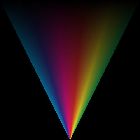 Colorful background with spectrumのイラスト素材