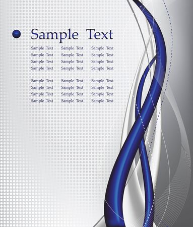 blue tech abstract background composition - illustrationのイラスト素材