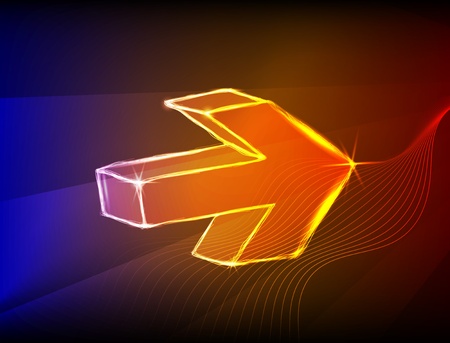 Abstract arrows light background. Vector illustrationのイラスト素材