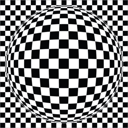 abstract vector background - it is black - the white imaginationのイラスト素材