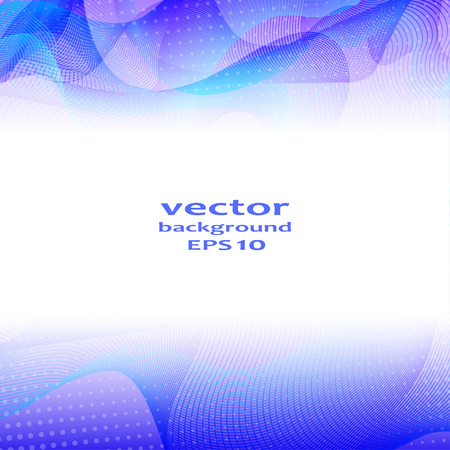 Abstract color wave design element. Vector illustration.のイラスト素材