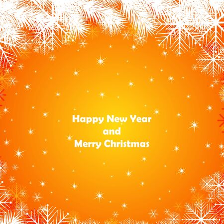 Christmas and New Year  background, xmas retro gift template, abstract beautiful cardのイラスト素材