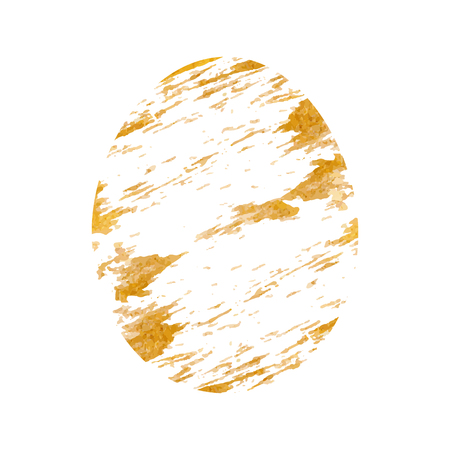 Easter eggs with decor elementsのイラスト素材