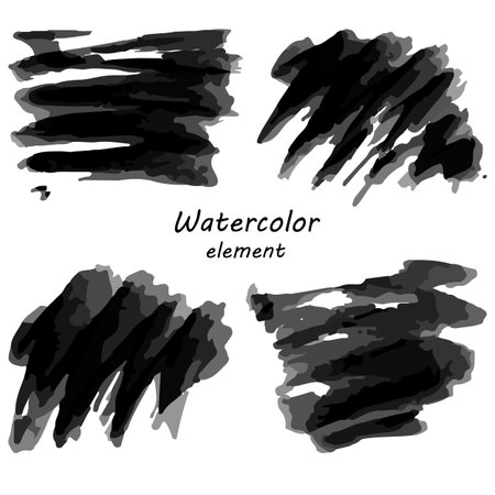 A  Watercolor vector background.のイラスト素材