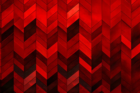 Red triangular abstract background, Grunge surface, 3d Rendering. polygon abstract polygonal geometric triangle backgroundの素材
