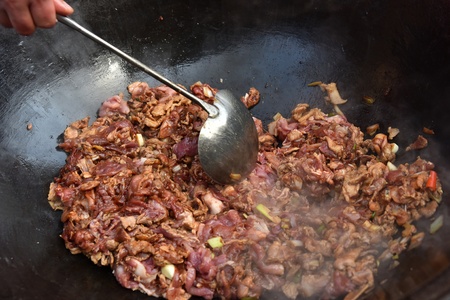 Chinese fried pork farmの写真素材