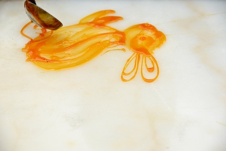 Chinese folk painting sugarのeditorial素材