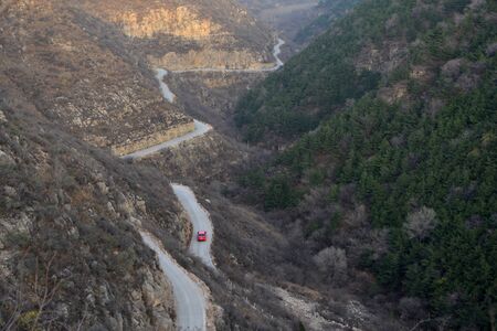 Mountain Highwayの写真素材