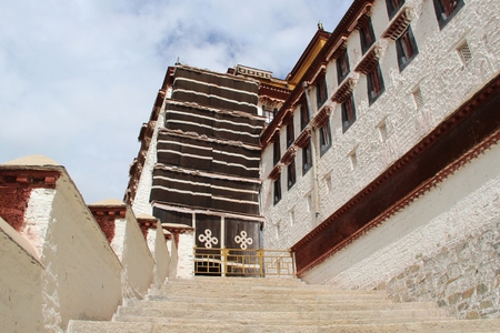 Potala Palace stairsのeditorial素材