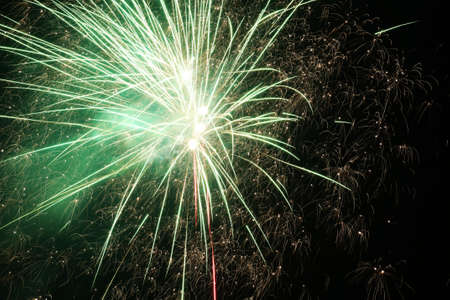 Onion Day Fireworksの写真素材