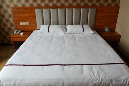 Hotel bedのeditorial素材