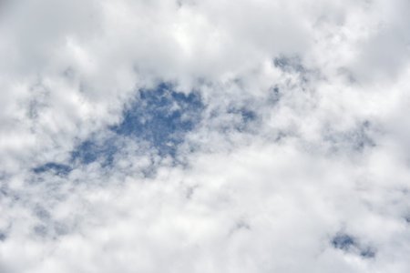 Blue sky and white clouds