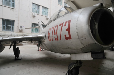 Soviet-made MiG 15 fighterのeditorial素材