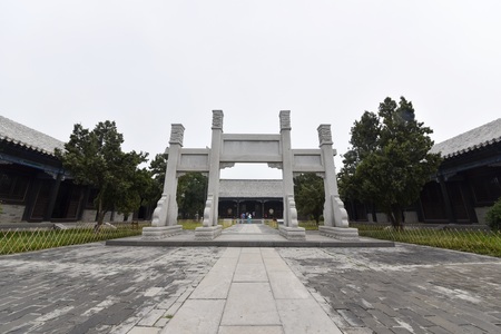 Beiyang museum on Liugong islandのeditorial素材