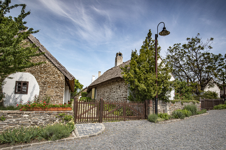 Old house in Tihanyのeditorial素材