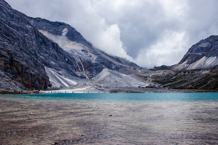 winter in mountains