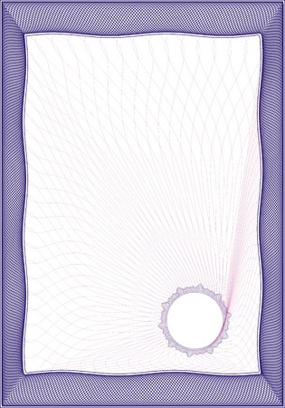 Certificats Frame blank template for a certificate or diplomaの写真素材