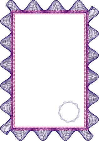 Certificats Frame blank template for a certificate or diplomaの写真素材