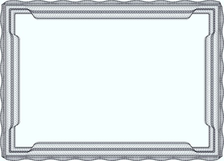 Insulated frame background template for certificate or diplomaの写真素材