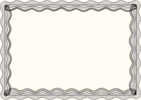 Insulated frame background template for certificate or diplomaの写真素材