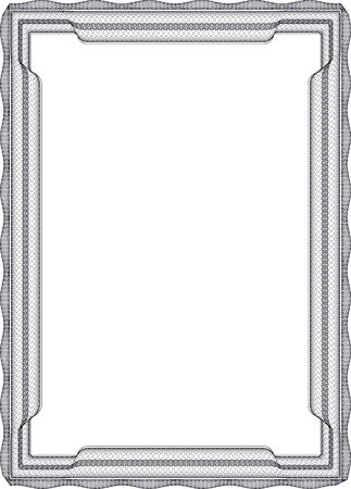 Insulated frame background template for certificate or diplomaの写真素材