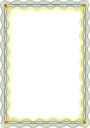 Insulated frame background template for certificate or diplomaの写真素材