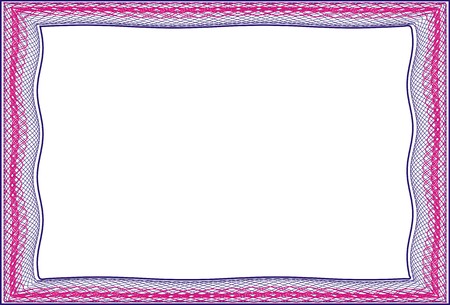Insulated frame background template for certificate or diplomaの写真素材
