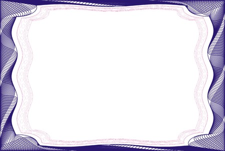 Insulated frame background template for certificate or diplomaの写真素材