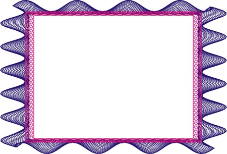 Insulated frame background template for certificate or diplomaの写真素材