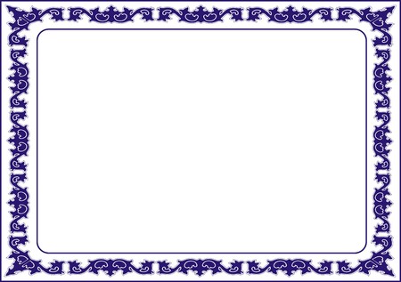 Insulated frame background template for certificate or diplomaの写真素材